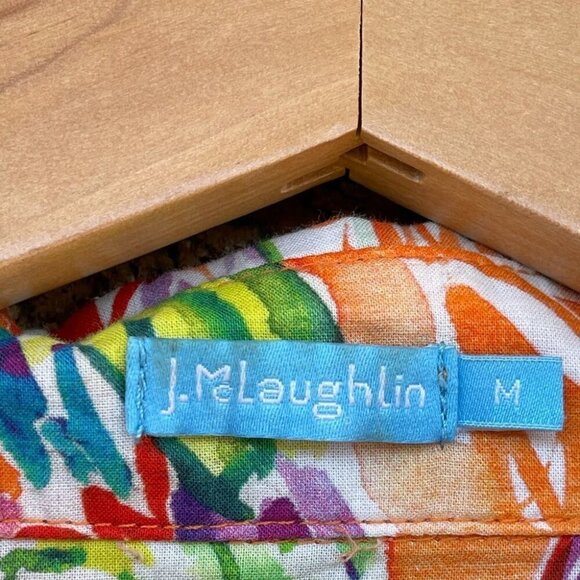 J.Mclaughlin bird blouse size medium - Picture 2 of 9